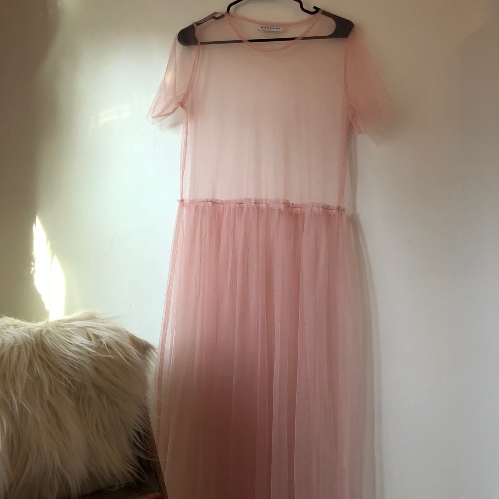 Tulle Pink Layering Dress